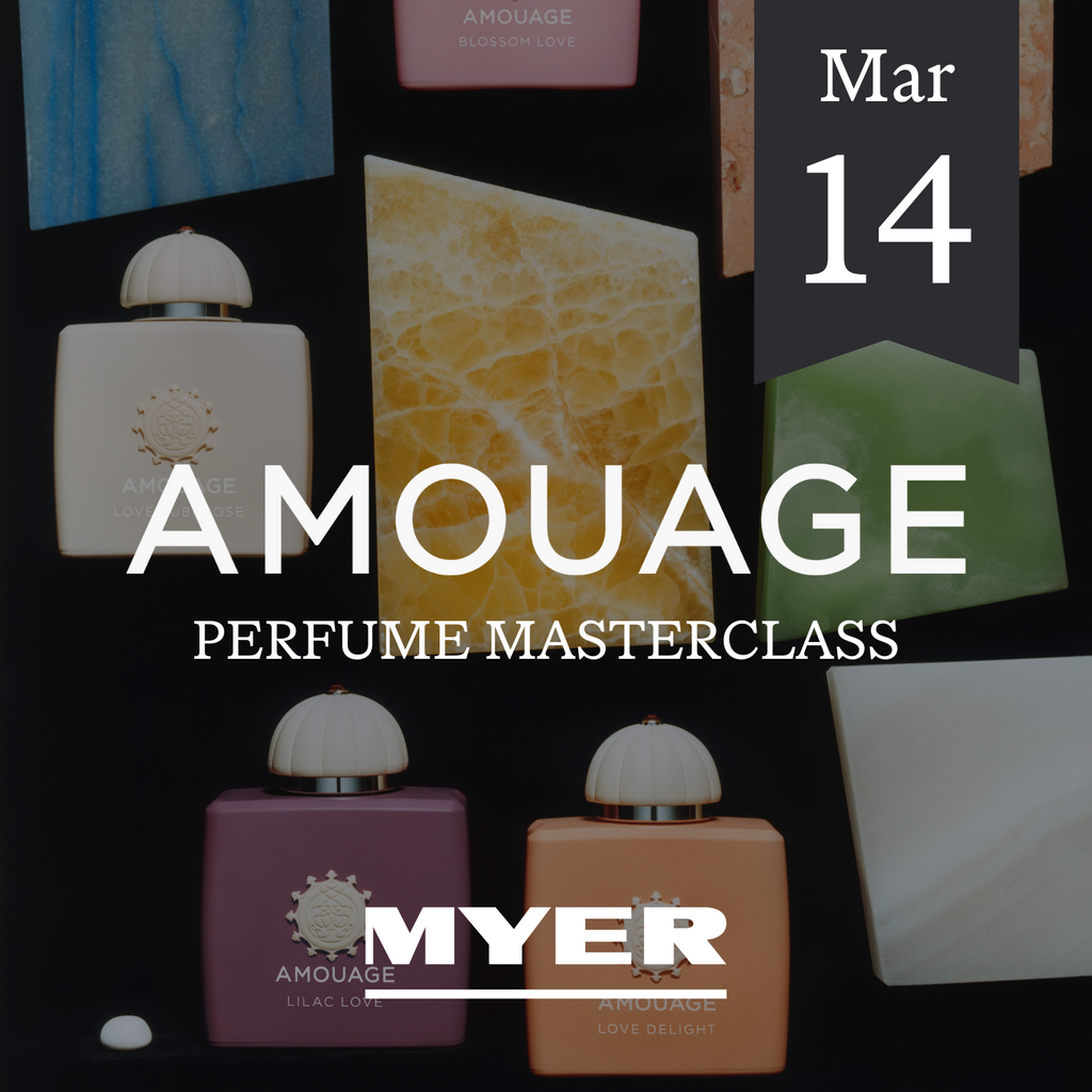 Amouage Masterclass at Myer Sydney 14 March 2024 Shop Amouage